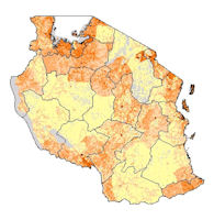 Tanzania Map