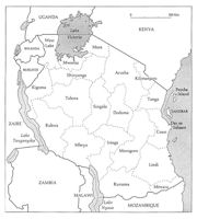 Tanzania Map
