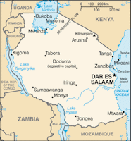 Tanzania Map