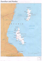 Zanzibar Map