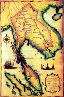 Siam History Map - 1810