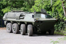 Panus R 600 type 8 X 8 Wheel Armored Vehicle