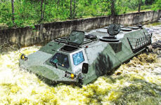 Panus R 600 type 8 X 8 Wheel Armored Vehicle