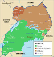 Uganda Map