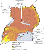 Uganda Map