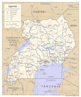 Uganda Map
