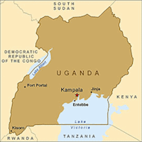 Uganda Map
