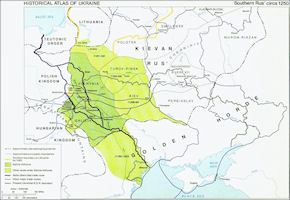 1250 - Ukraine History Map