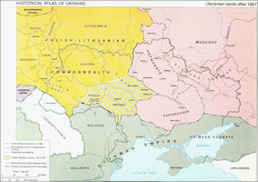 1667 - Ukraine History Map