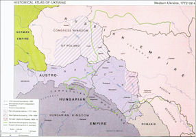 1914 - Ukraine History Map