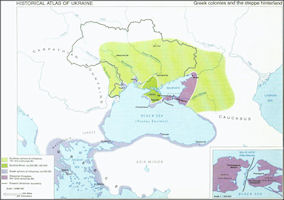 250 BC - Ukraine History Map
