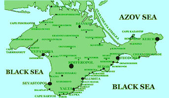 Crimea - Ukraine Map
