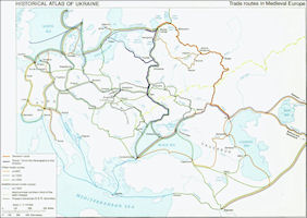 Trade Routes - Ukraine History Map