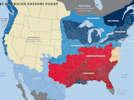 USA Map - 11 Cultures