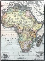 Africa Map - 1890