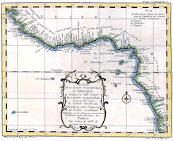 West Africa Map - 1752