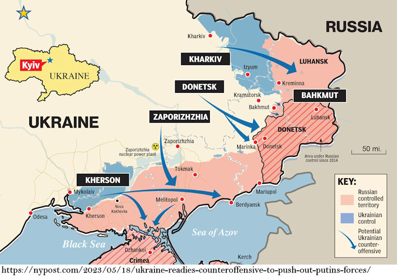 Russo-Ukraine War - May 2023