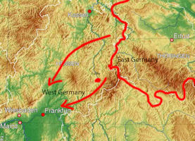 Map - Fulda Gap