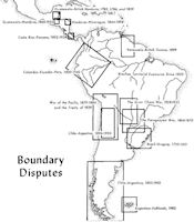 Latin America Boundary Disputes