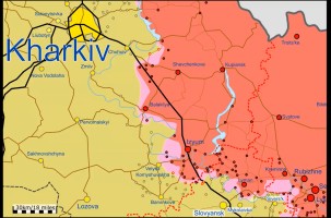 A timelapse of the progress over the first 4 days of Ukraine's Kharkiv offensive.
