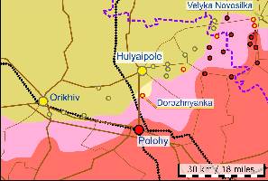 Dorozhnyanka is contested after gradual Ukrainian advances of the past days.