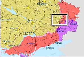 Russian forces have taken control of the settlement of Krasna Hora.