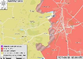 Ukrainian forces have made partial advances around Bakhmut.