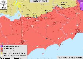 Ukrainian forces have liberated the settlement of Storozheve on the southern front.
