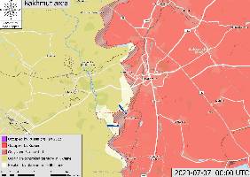 Ukrainian forces have made further advances towards Klishchiivka on the southern flank of Bakhmut.