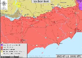 On the Southern front, Ukraine has advanced Northeast of the frontline settlement of Robotyne.
