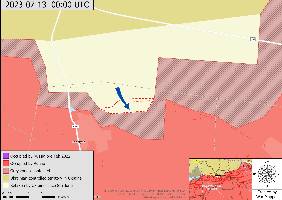 On the Southern front, Ukraine have advanced near Robotyne, taking control of Russian defensive positions Northeast of the settlement.