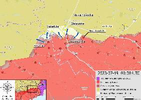 On the southern front, Ukraine has advanced towards the settlement of Pryyutne.