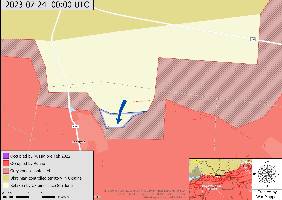 Ukraine have continued their gradual advance Northeast of Robotyne.