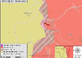 Russian forces have advanced into the south of the settlement of Novoselivske.