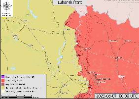 Russian forces have advanced into the south of the settlement of Novoselivske.