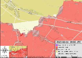 On the southern front, Russia has retaken some positions to the East of Robotyne.