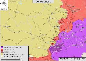 Ukraine have advanced further around and into Urozhaine.