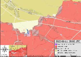 Ukrainian forces have captured Russian positions east of Robotyne.