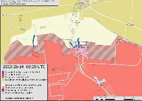 On the southern front, Ukraine has advanced further into Urozhaine, clashes continue on the southern edge of the settlement.