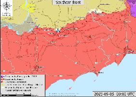 West of Verbove, Ukraine has advanced beyond the anti-vehicle defences of the first line of the Russian Defensive Network and have entered trenches behind the line. Ukraine has also made minor advances south of Robotyne.