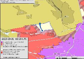 Ukraine has made advances near Avdiivka towards the settlement of Opytne.