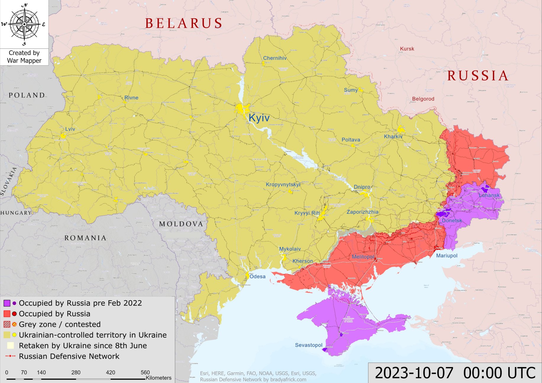 Russo-Ukraine War - 2023 - Week 39