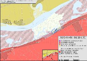 Ukraine has retained previously captured positions on the Southern bank of the Dnipro and expanded its control within Krynky.