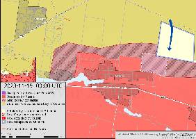 Near Vuhledar, Ukraine has advanced closer towards the town of Mykil's'ke