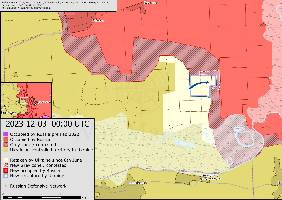 Ukraine made another advance in the forests South of the city of Kreminna.