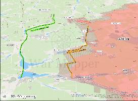 Russia's advance along the rail line has entered Ocheretyne. With Semenivka also contested and Pervomais'ke captured, Ukraine's two-month-held fallback line is compromised. Expect a gradual withdrawal to defences behind the Vovcha River and its reservoirs.