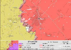 Russia has secured more territory to the east of Chasiv Yar. Further south, Ukraine has counterattacked and regained ground between Ivanivske and Klishchiivka.