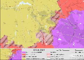 Russian forces have made additional gains in Pivnichne and Zalizne. They have also secured the southern part of Niu-York and moved into the centre of the settlement. Note: Part of this advance is from last week but has only been confirmed recently.