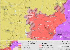 West of Avdiivka, Russian advances have gained momentum this week, securing fortifications northwest of Novooleksandrivka and taking control of Prohres. Additionally, much of Novoselivka Persha is now under their control.
