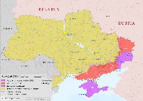 As of the end of July, Russia occupies 17.72% (+0.03%) of Ukraine, including Crimea and parts of Donetsk and Luhansk occupied before 2022. This represents a net gain for the month by Russia of approximately 177km.